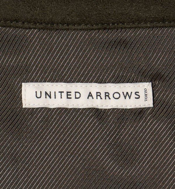 UNITED ARROWS「スエードライク レギュラーカラー オーバーシャツ」|シャツ・ブラウス|