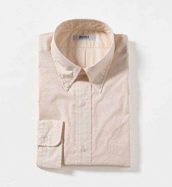 UNITED ARROWS「＜District＞ブロード ボタンダウンシャツ」|シャツ・ブラウス|