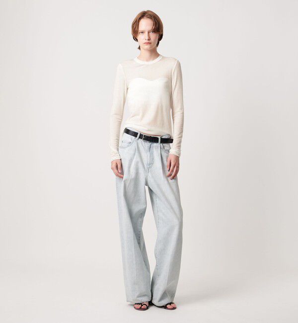 AEWEN MATOPH「＜AEWEN MATOPH＞クルーネックロングスリーブカットソー」|Tシャツ・カットソー|