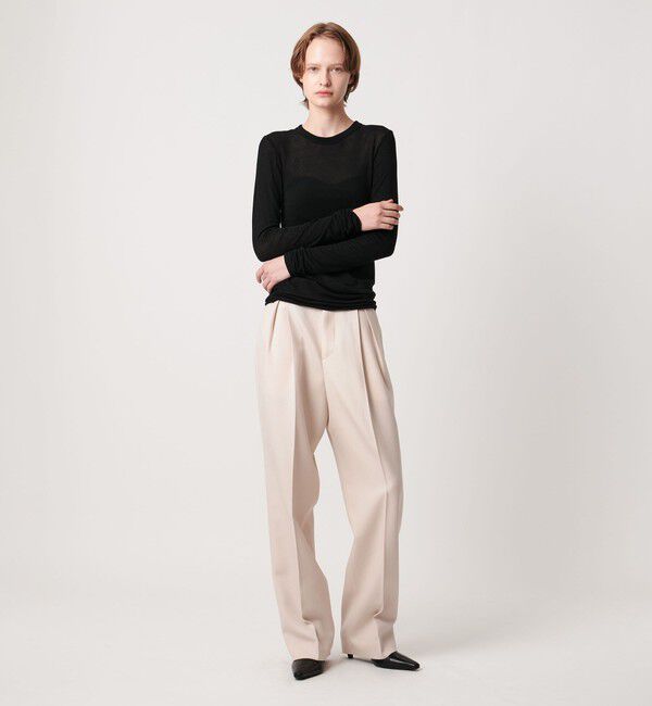 AEWEN MATOPH「＜AEWEN MATOPH＞クルーネックロングスリーブカットソー」|Tシャツ・カットソー|