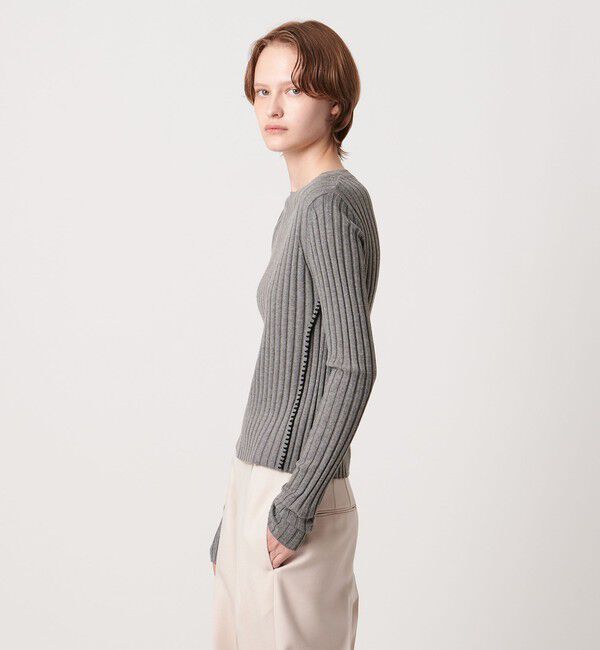 AEWEN MATOPH「＜AEWEN MATOPH＞リブハンドステッチプルオーバーニット」|ニット・セーター|