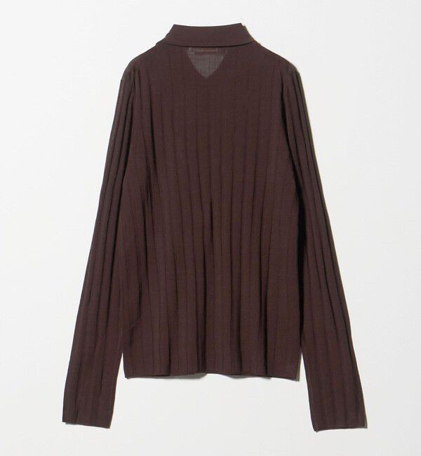 AEWEN MATOPH「＜AEWEN MATOPH＞シアーリブポロニット」|ニット・セーター|