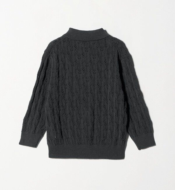 UNITED ARROWS「フェイクパール レース プルオーバー ニット ウォッシャブル」|ニット・セーター|