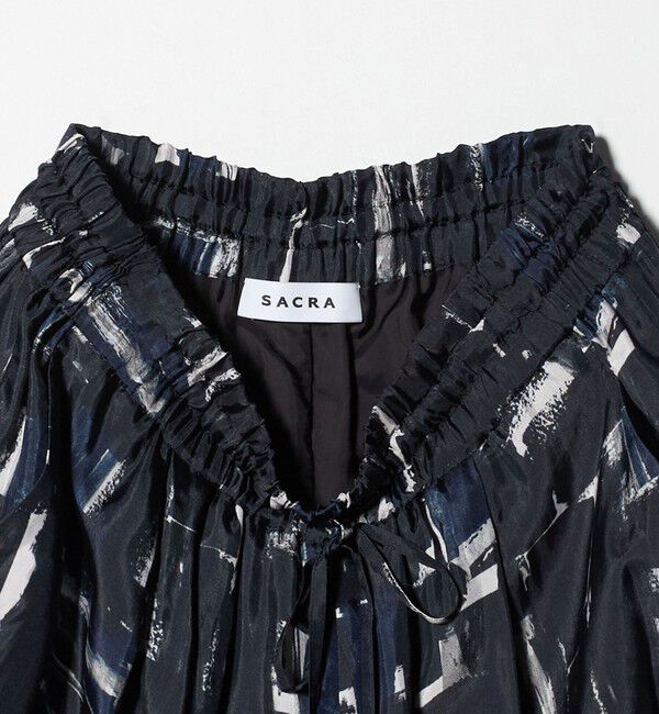 UNITED ARROWS「＜SACRA＞ブラッシュド プリント パンツ」|その他|