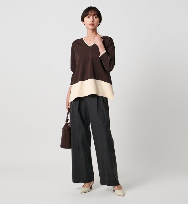 UNITED ARROWS「ミニマル 2WAY ニット‐ウォッシャブル‐」|ニット・セーター|