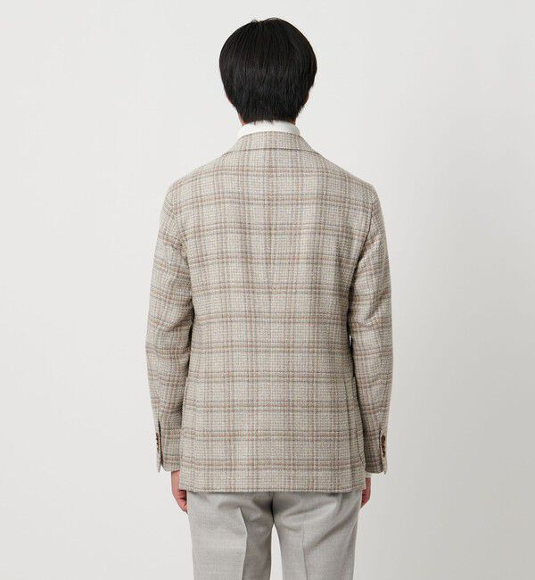 UNITED ARROWS「ファンシーチェック 3ボタン ジャケット C‐MODEL」|テーラードジャケット|