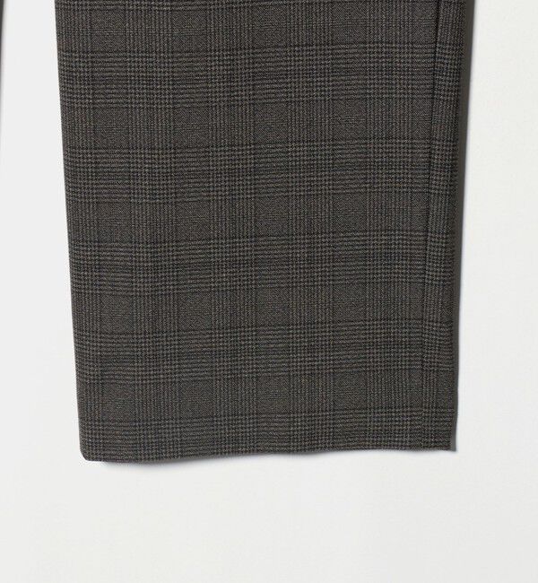 UNITED ARROWS「トロピカル チェック モダンイージー スラックス」|チノ|