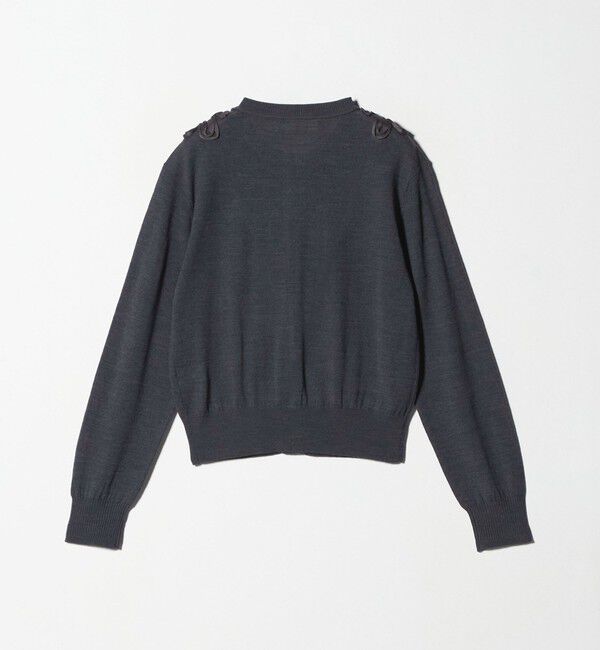 UNITED ARROWS「＜Marilyn Moon＞サテン コード カーディガン」|カーディガン|