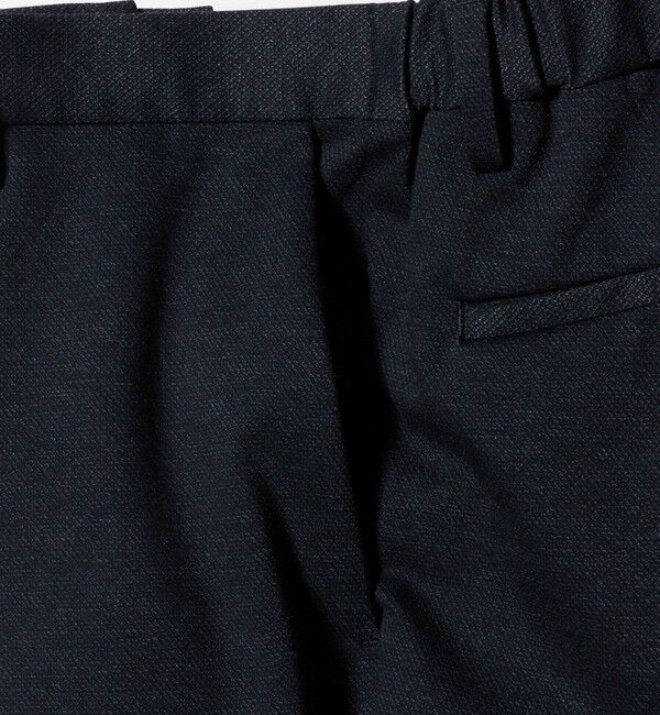 UNITED ARROWS「シャークスキン ジャージ ノープリーツパンツ UA COZY ウォッシャブル ストレッチ 防しわ」|スーツ|