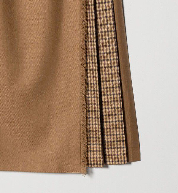 UNITED ARROWS「【別注】＜O&rsquo;NEIL of DUBLIN＞チェック コンビ スカート」|フレア|