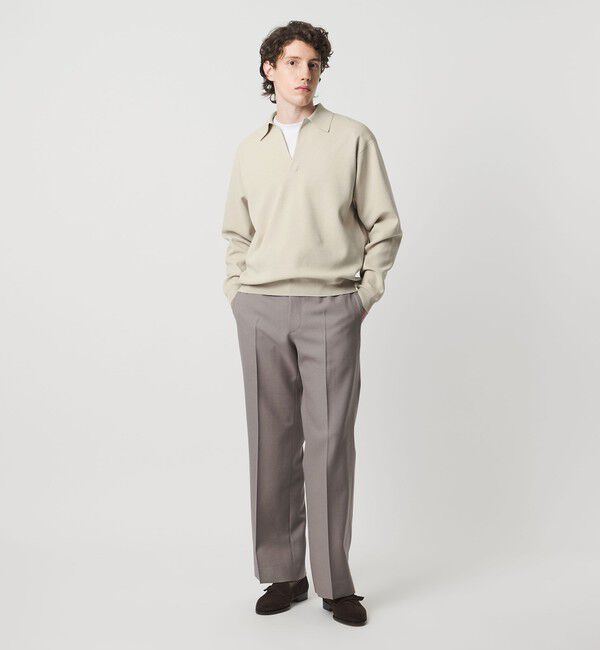 UNITED ARROWS「フォーシーズンズ ミラノリブ スキッパー ニット」|ニット・セーター|