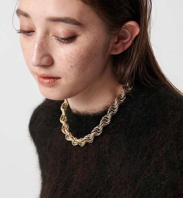 UNITED ARROWS「＜IRIS 47＞SPIRAL CHN ネックレス」|ネックレス|