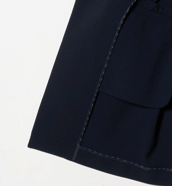 UNITED ARROWS「ダブルクロス ベスト ‐ウォッシャブル‐」|テーラードジャケット|