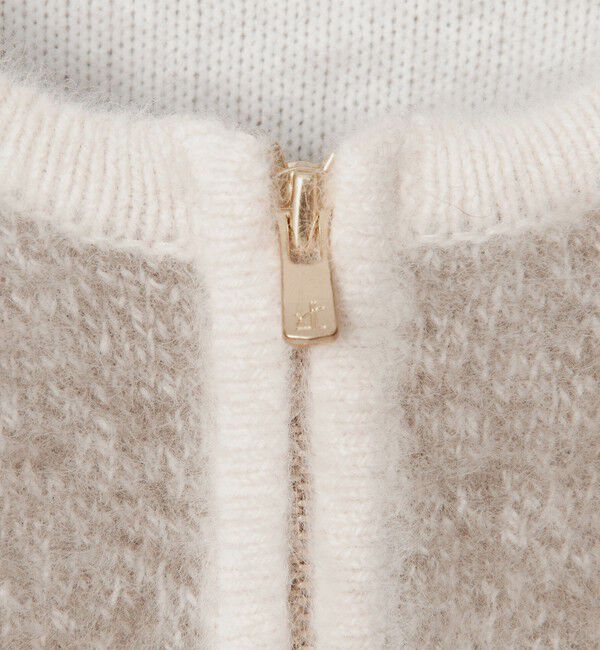UNITED ARROWS「フォックスカシミヤ ジップ ベスト」|ベスト・ジレ|