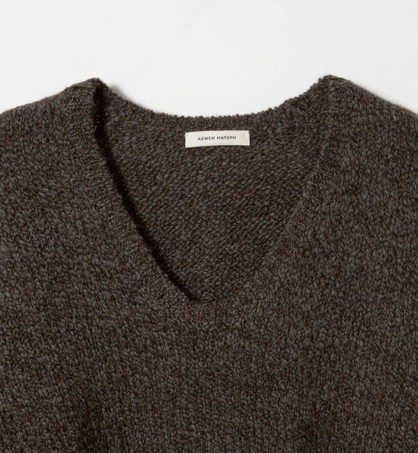 AEWEN MATOPH「＜AEWEN MATOPH＞ウールアルパカ ニットロンパース」|ニット・セーター|