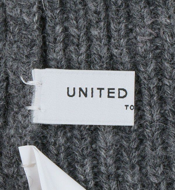 UNITED ARROWS「ドロップビジュー ニットキャップ」|ニット帽|