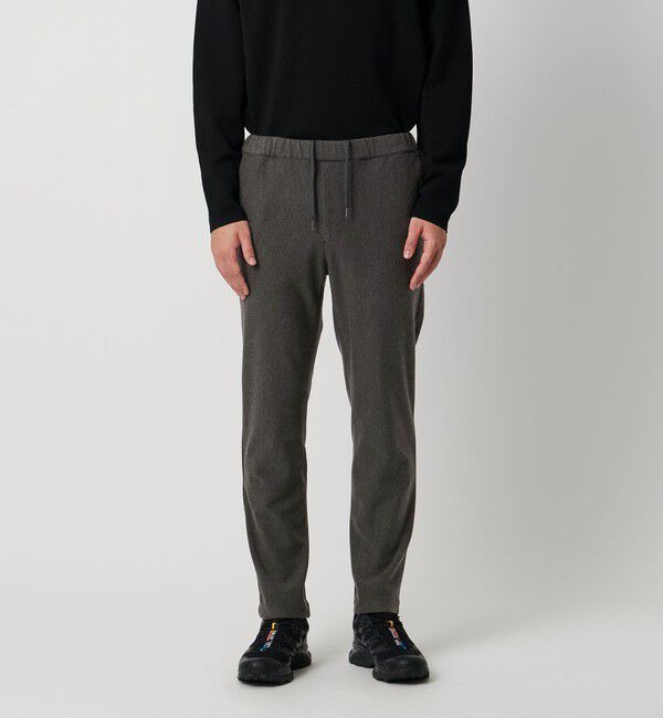 UNITED ARROWS「ウィンター ピケ オールギャザー イージーパンツ」|チノ|