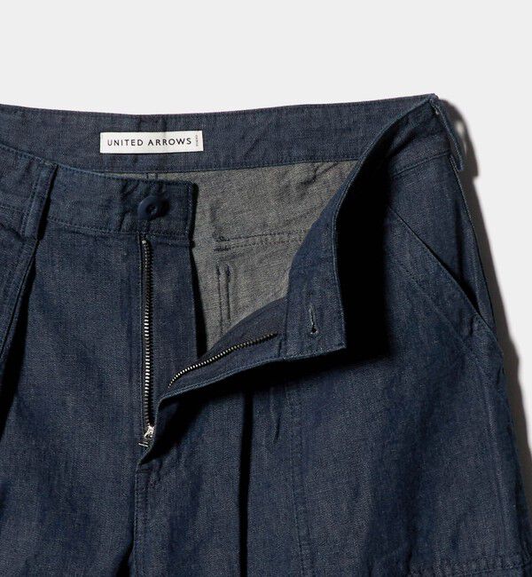 UNITED ARROWS「ジンバブエコットン デニム ファティーグパンツ」|デニム|