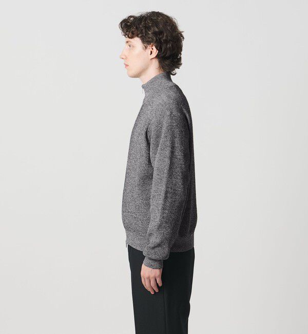 UNITED ARROWS「ジップアップ ドライバーズニット」|カーディガン|