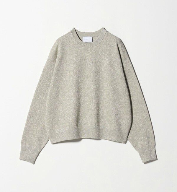 UNITED ARROWS「ラメ ニット スウェット ‐ウォッシャブル‐」|ニット・セーター|