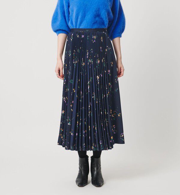 UNITED ARROWS「フラワー プリント スカート ‐ウォッシャブル‐」|スカート|