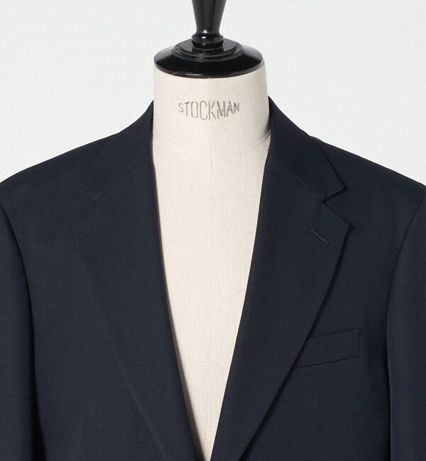 UNITED ARROWS「＜District＞ギャバジン リラックス シングル 2ボタンブレザー」|テーラードジャケット|