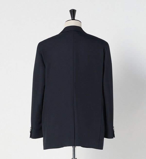 UNITED ARROWS「＜District＞ギャバジン リラックス シングル 2ボタンブレザー」|テーラードジャケット|