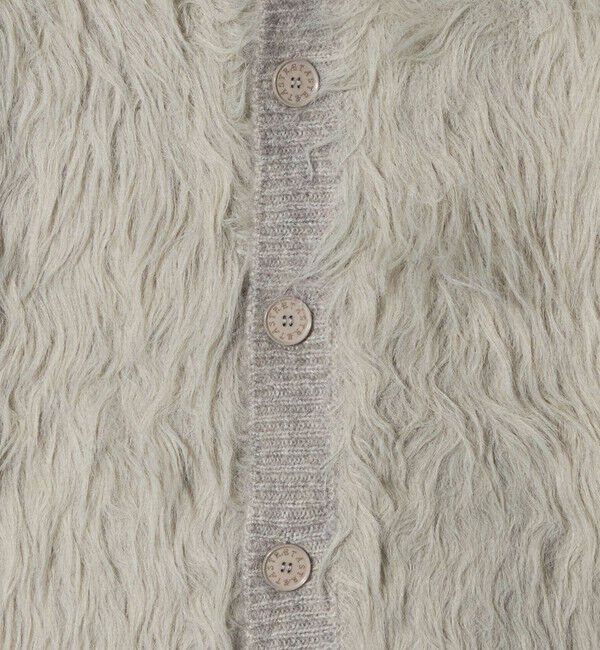 ASTRAET「＜ASTRAET＞シャギー クルーネック カーディガン」|カーディガン|