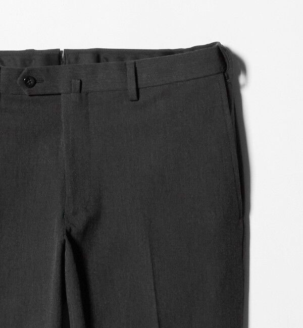 UNITED ARROWS「トロピカル ツイル サイドエクステンド ノープリーツスラックス COMFORT EASY‐MODEL ウォッシャブル 2WAY」|スラックス|