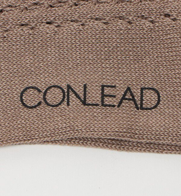 UNITED ARROWS「【別注】＜CONLEAD＞LACE 2TONE ハイソックス」|ソックス|