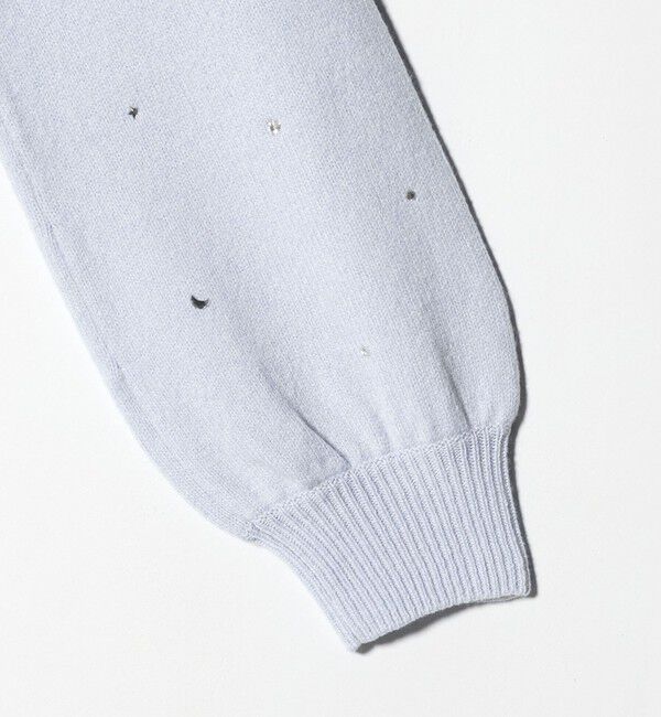 UNITED ARROWS「ラインストーン カーディガン」|カーディガン|