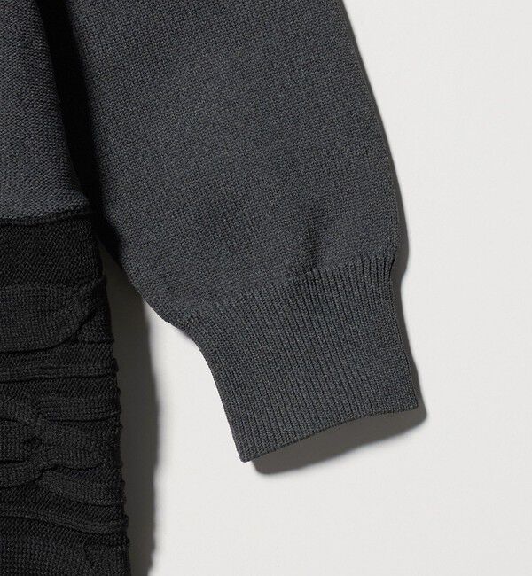 UNITED ARROWS「ケーブル Vネック ニット ‐ウォッシャブル‐」|ニット・セーター|