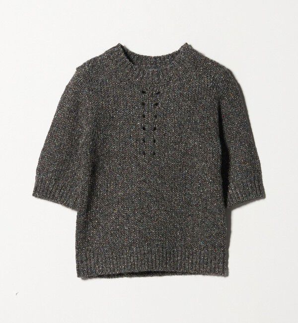 ASTRAET「＜ASTRAET＞3G アイレット ショートスリーブニット」|ニット・セーター|