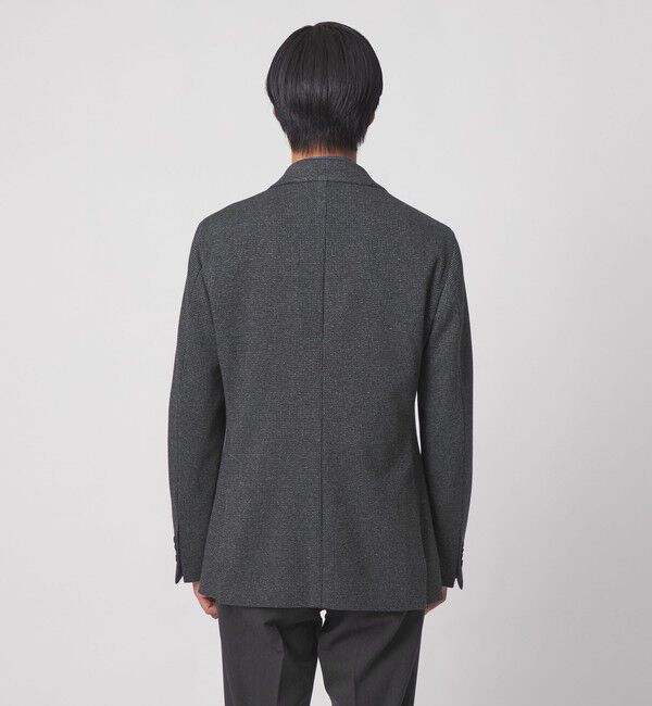 UNITED ARROWS「ハウンドトゥース ジャージ シングル2ボタン テーラードジャケット COMFORT EASY‐MODEL」|テーラードジャケット|