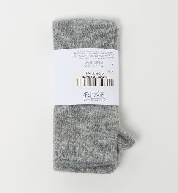 UNITED ARROWS「【別注】＜Johnstons of Elgin＞カシミヤ ロング フィンガーレスグローブ」|手袋|