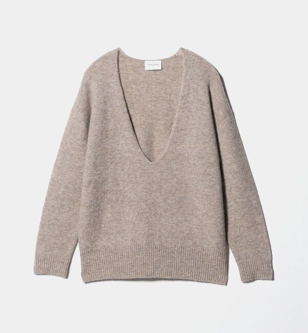UNITED ARROWS「ディープ Vネック プルオーバー ニット」|ニット・セーター|