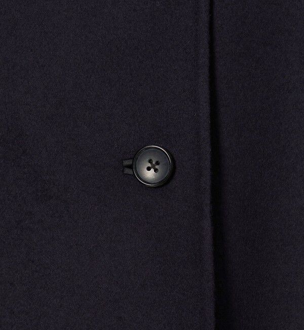 UNITED ARROWS「バイカラー リバー Aライン コート」|その他|