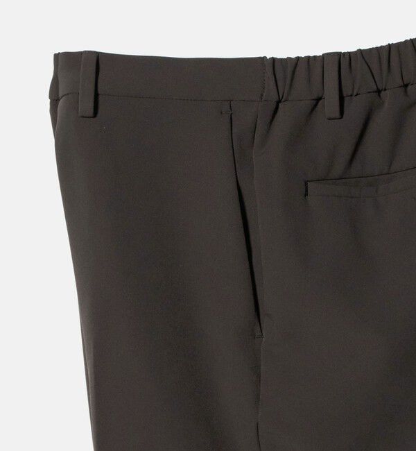UNITED ARROWS「PERTEX バックブラッシュド ノープリーツ スラックス UA COZY ウォッシャブル 2WAYストレッチ はっ水」|スーツ|