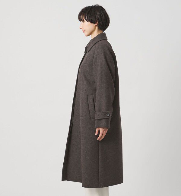 UNITED ARROWS「MANTECO ミックス ステンカラー コート」|ステンカラーコート|
