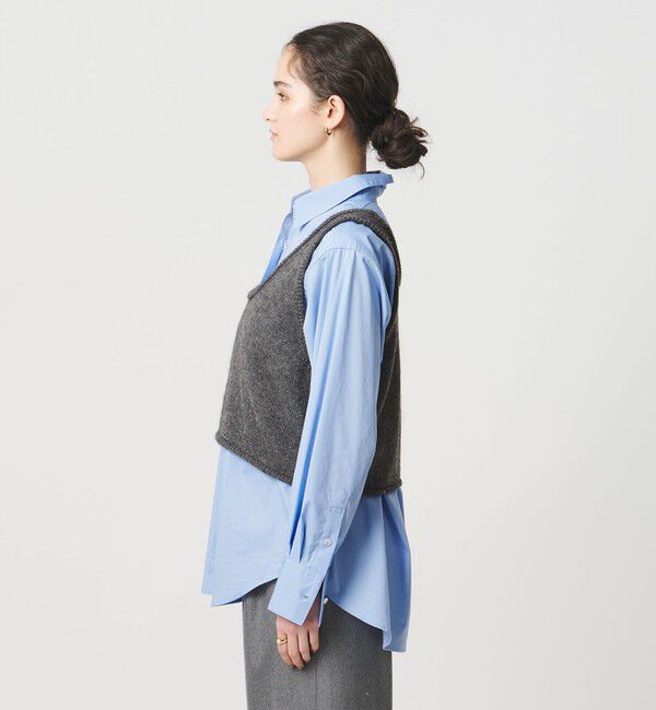 UNITED ARROWS「フラワー スパンコール ベスト」|ベスト・ジレ|