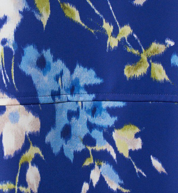 UNITED ARROWS「サテン コクーン プリント スカート ‐ウォッシャブル‐」|スカート|