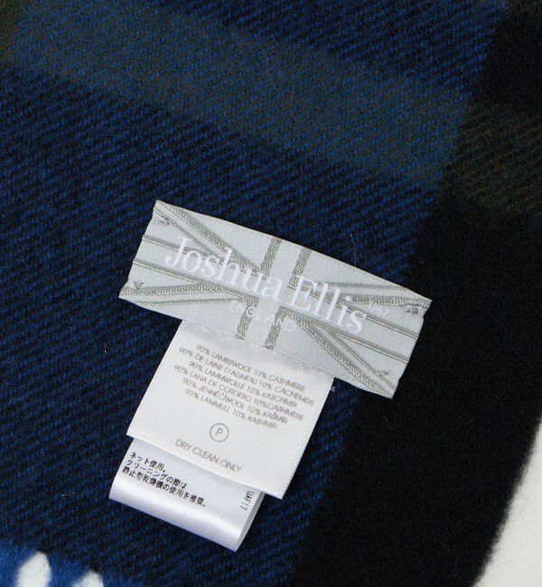 UNITED ARROWS「【別注】＜Joshua Ellis＞ブラックウォッチ マフラー」|マフラー|