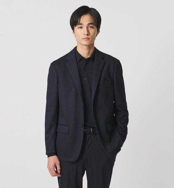 UNITED ARROWS「ホームスパン ジャージー シングル2ボタン テーラードジャケット UA COZY ウォッシャブル ヨコストレッチ 」|スーツ|