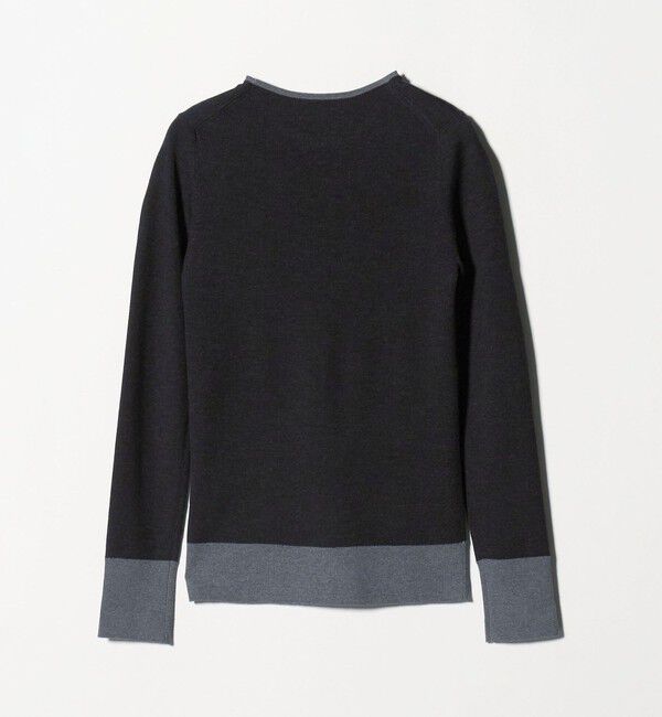 UNITED ARROWS「18G ウール リブ ニット」|ニット・セーター|