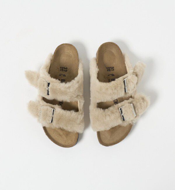 UNITED ARROWS「＜BIRKENSTOCK＞ARIZONA SHEARING サンダル」|サンダル|NATURAL