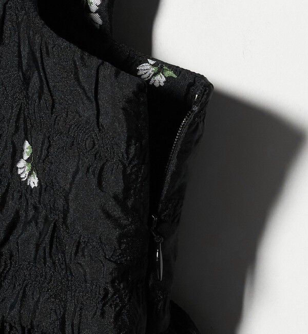 UNITED ARROWS「スクエア フラワー ジャガード キャミソール」|キャミソール|