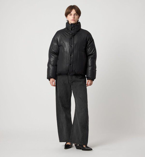 ASTRAET「＜ASTRAET＞レザーライク リバーシブル ダウンジャケット」|ダウン|