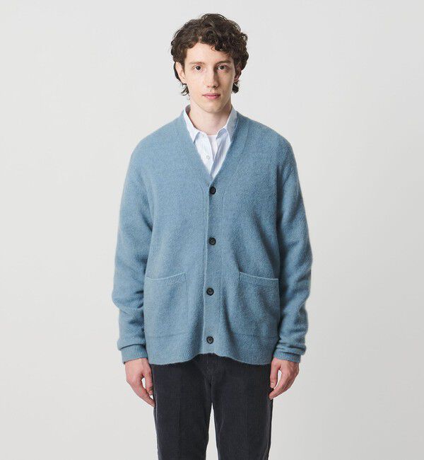UNITED ARROWS「ヤク ヘアリー カーディガン」|カーディガン|