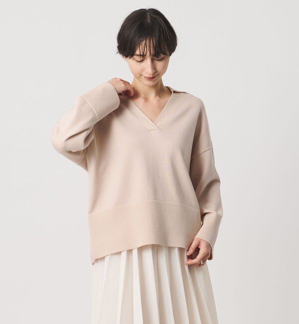 UNITED ARROWS「ウール スキッパーニット」|ニット・セーター|