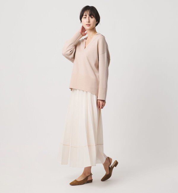 UNITED ARROWS「ウール スキッパーニット」|ニット・セーター|